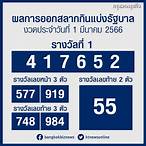 หวยออก1/11/64